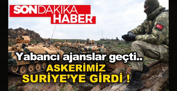 MEHMETÇİK SURİYE'DE !