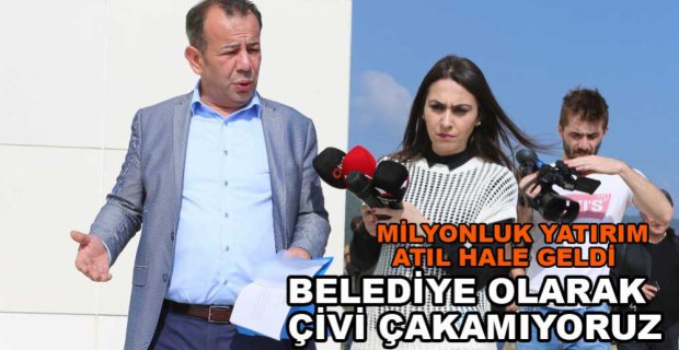 MİLYONLUK YATIRIM ATIL HALE GELDİ...