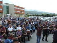 HASTALARLA BİRLİKTE GÖBEK ATTI