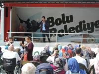 HASTALARLA BİRLİKTE GÖBEK ATTI