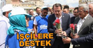 MEMUR SEN'DEN İŞÇİLERE DESTEK 