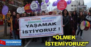 "ÖLMEK İSTEMİYORUZ"