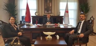 TEŞKİLATLARDAN FATİH METİN'E ZİYARET....