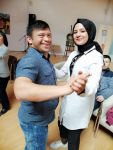 ÖZEL ÖĞRENCİLERLE DANS EDİP EĞLENDİLER