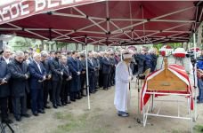 YAŞAR ÇELİK SON YOLCULUĞUNA UĞURLANDI