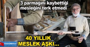 40 YILLIK MESLEK AŞKI…