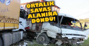 ORTALIK SAVAŞ ALANINA DÖNDÜ ! 