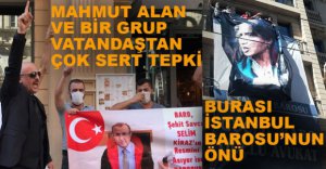 BARO ÖNÜNDE EYLEM YAPTILAR