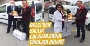 BOLÇİ'DEN SAĞLIK ÇALIŞANLARINA JEST