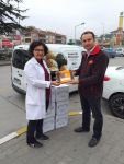 BOLÇİ’DEN SAĞLIK ÇALIŞANLARINA JEST