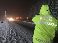 BOLU DAĞI’NDA SÜRÜCÜLERİN ÇİLESİ