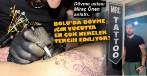 BOLU'DA EN ÇOK NERELERE DÖVME YAPILIYOR?