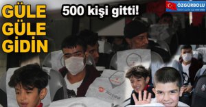 BOLU'DAKİ MÜLTECİLER YOLA ÇIKTI 
