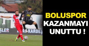 BOLUSPOR YİNE YENİLDİ !