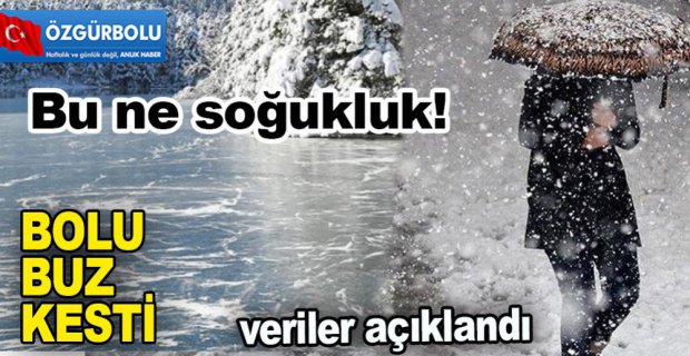 BOLU BUZ KESTİ