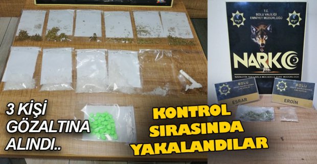 KONTROL SIRASINDA YAKALANDILAR