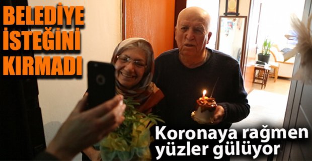 BELEDİYE İSTEĞİNİ KIRMADI
