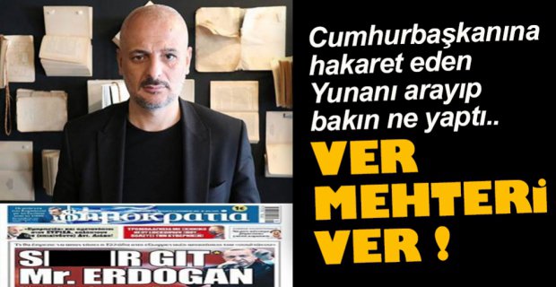MAHMUT ALAN'DAN  MEHTER MARŞLI TEPKİ