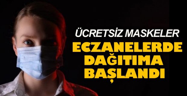 ÜCRETSİZ MASKELER BOLU'YA GELDİ