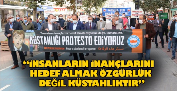 MEMUR-SEN'DEN MACRON'A TEPKİ