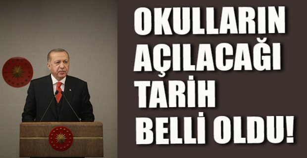 İŞTE YENİ ÖĞRETİM YILININ TARİHİ..