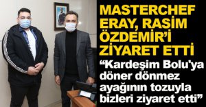  ERAY'DAN RASİM BAŞKANA ZİYARET