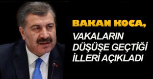 İŞTE SALGININ DÜŞÜŞE GEÇTİĞİ İLLER 