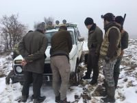 KAÇAK AVLANAN AVCILARA CEZA YAĞDI