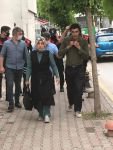 KADINI CADDE ORTASINDA DARP ETTİ..