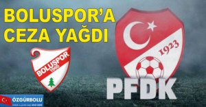 PFDK CEZA YAĞDIRDI