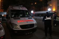 SAĞLIK EKİPLERİNE KURŞUN YAĞDIRDI...