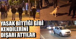 YASAK SONA ERDİ..