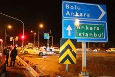 ABANT KAVŞAĞI'NDA KORKUNÇ KAZA