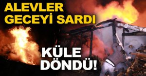 ALEVLER GECEYİ SARDI 