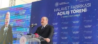 BAKAN VARANK, GEREDE DE FABRİKA AÇILIŞINA KATILDI