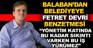 BALABAN'DAN FETRET DEVRİ BENZETMESİ