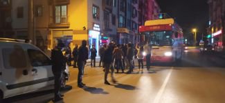 BELEDİYENİN KONSER ARACINA POLİS ENGELİ
