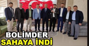 BOLİMDER SAHAYA İNDİ 