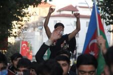 BOLU'DA AZERİLERİN ZAFER ÇOŞKUSU
