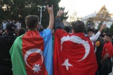 BOLU'DA AZERİLERİN ZAFER ÇOŞKUSU