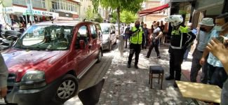 BOLU'DA CADDE ORTASINDA POMPALI SALDIRI