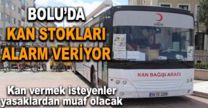 BOLU'DA KAN STOKLARI ALARM VERMEYE BAŞLADI