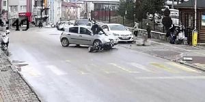 BOLU'DA KAZA ANLARI KAMERALARA YANSIDI