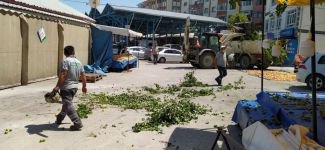 BOLU’DA PAZARDA KORKU DOLU ANLAR