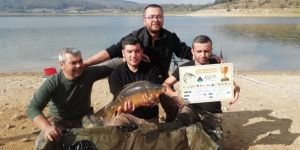 BOLU'DA SAZAN BALIĞI YAKALAMA YARIŞMASI