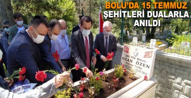 15 TEMMUZ ŞEHİTLERİ DUALARLA ANILDI