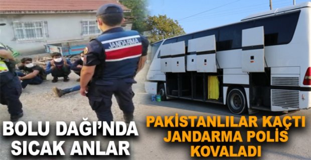 BOLU DAĞI'NDA SICAK ANLAR..