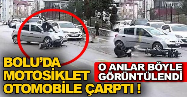 BOLU'DA KAZA ANLARI KAMERALARA YANSIDI