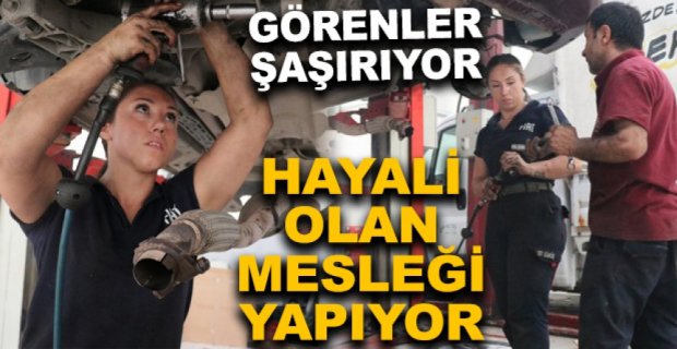 GÖRENLERİ ŞAŞIRTAN TAMİR USTASI
