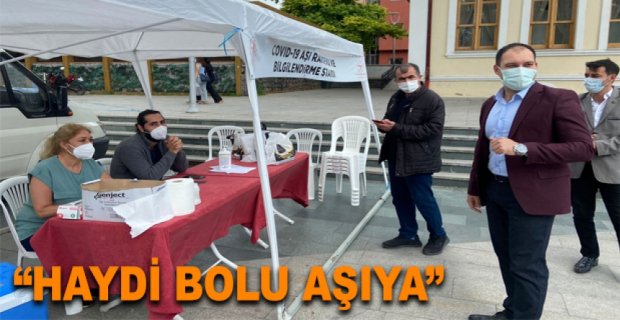 “HAYDİ BOLU AŞIYA
